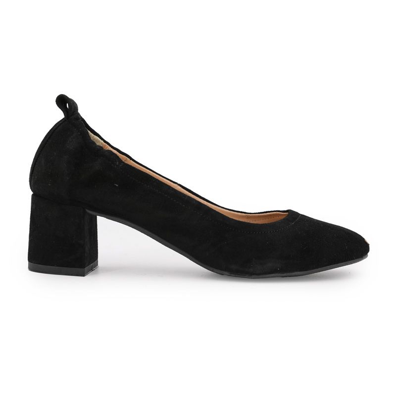 Chaussure a talon carre ca-1803 roll ante negro du 36 au 40 Femme HELENE ROUGE