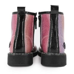 Bottine a lacet rosa/multi 49ps711680 25/32 Enfant DOCKERS BY GERLI Bottine a lacet rosa/multi 49ps711680 25/32 Enfant DOCKERS BY GERLI