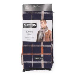 Jassim echarpe homme 30x180cm Homme BURTON OF LONDON Jassim echarpe homme 30x180cm Homme BURTON OF LONDON
