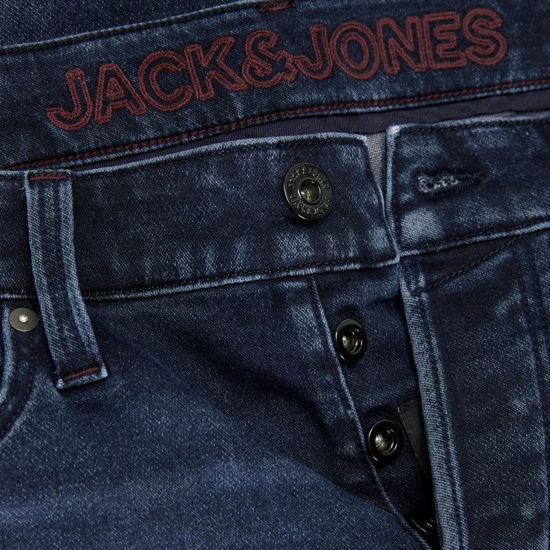 Jeans blue denim jjiglenn jjicon i.k sq 849 12259118 4115 Homme JACK & JONES