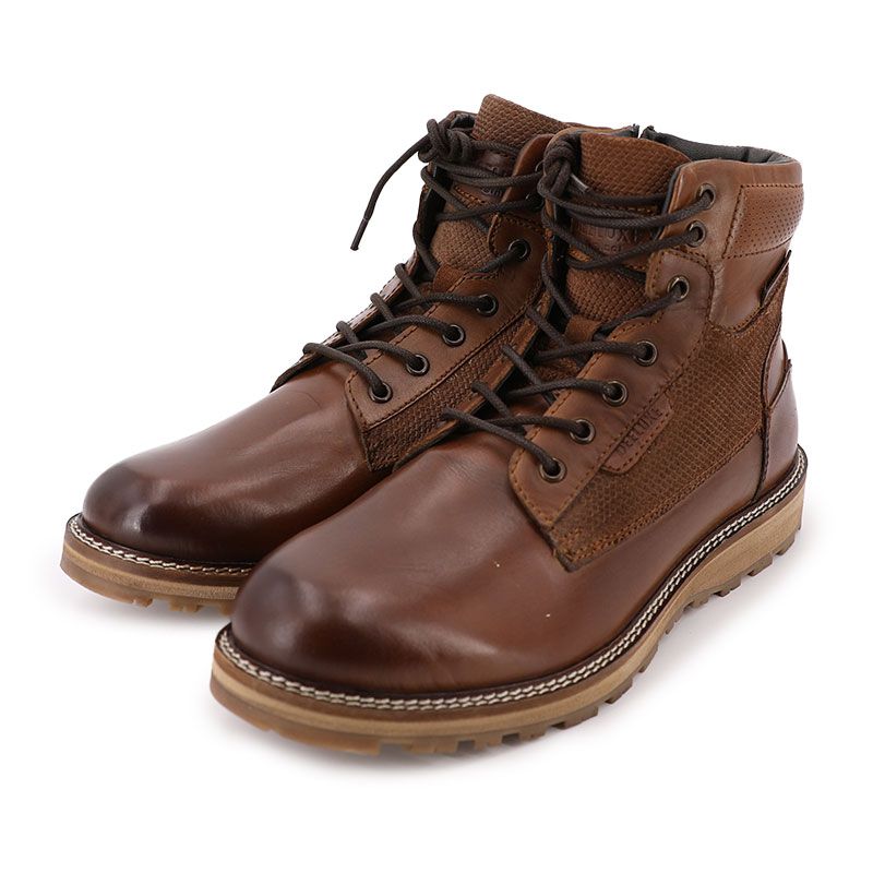 Bottine a lacets noire 71550 Homme DEELUXE 74 Bottine a lacets noire 71550 Homme DEELUXE 74