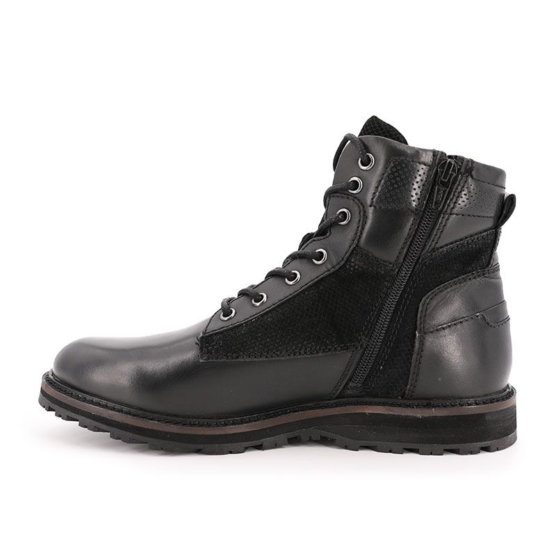 Bottine a lacets noire 71550 Homme DEELUXE 74 Bottine a lacets noire 71550 Homme DEELUXE 74