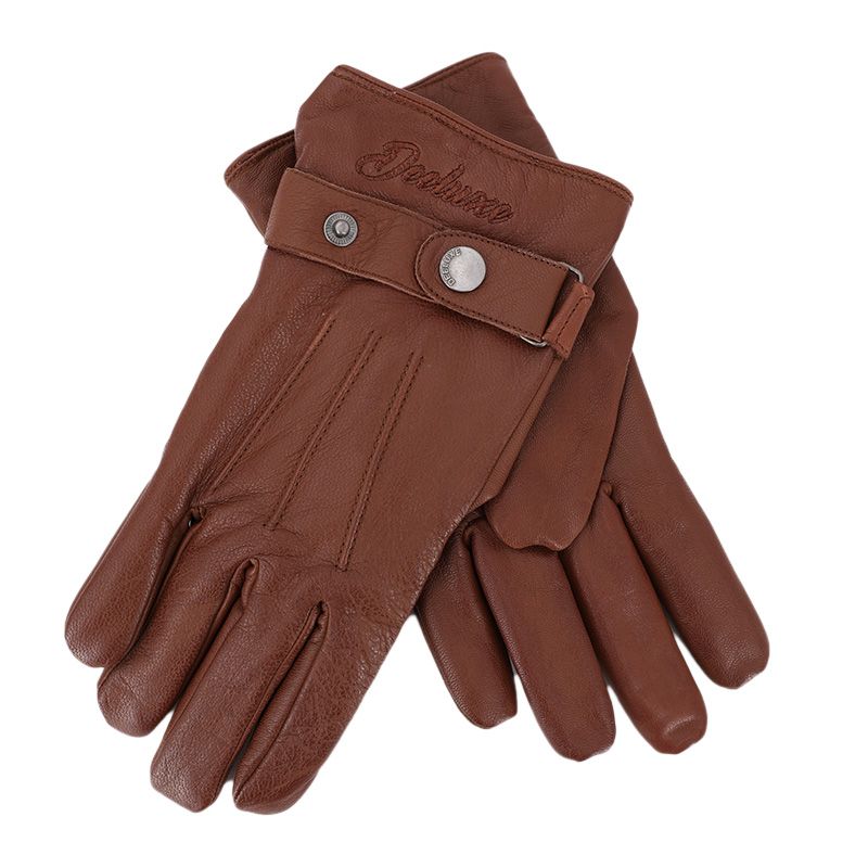 Gants en cuir glove marron p9950m Homme DEELUXE 74