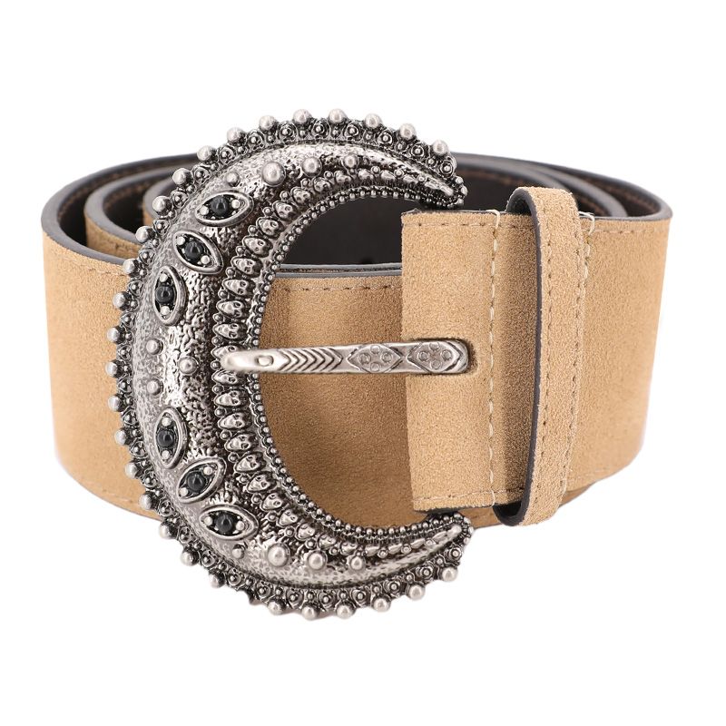 Ceinture cuir ana noire r02t920w Femme DEELUXE 74