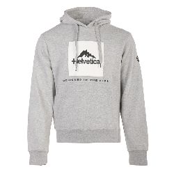 Sweatshirt pullover hoodies avec logo 07 azul Homme HELVETICA