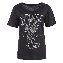 Tee-shirt mc talou lipstick/carbone jw23-102-04 Femme JOSEPH 'IN