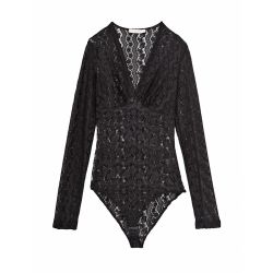 Body wilda noir Femme LA PETITE ETOILE