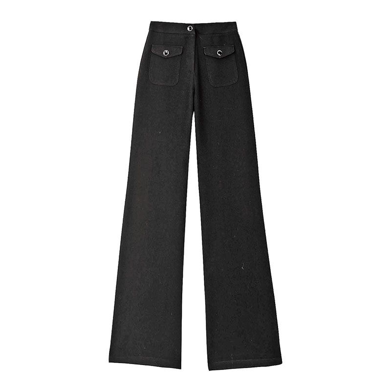 Pantalon oxine noir Femme LA PETITE ETOILE