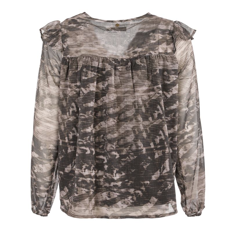 Haut hua khaki 03v402w Femme DEELUXE 74