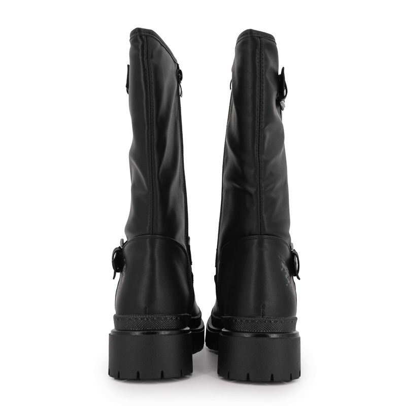 Bottine byker002 black du 35 au 41 Femme US POLO