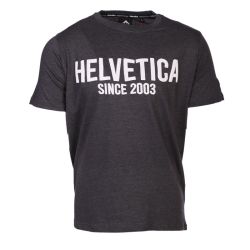 Tee shirt black manche courte avec logo 12 grenoble Homme HELVETICA Tee shirt black manche courte avec logo 12 grenoble Homme HELVETICA