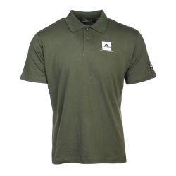 Polo dark grey manche courte avec logo 14 azul Homme HELVETICA