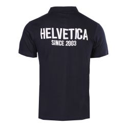 Polo khaki manche courte avec logo 14 grenoble Homme HELVETICA