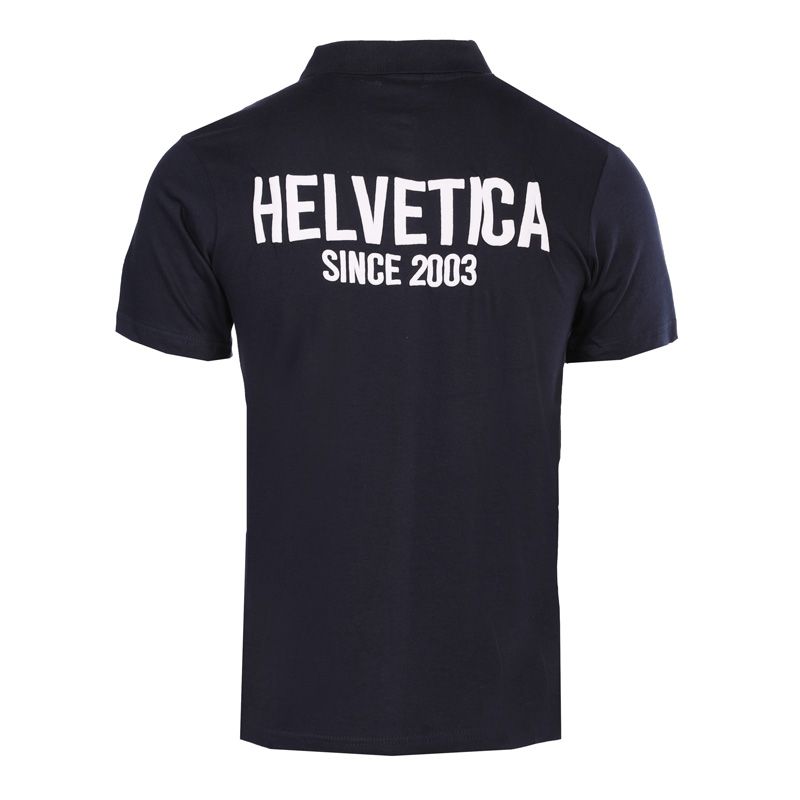 Polo khaki manche courte avec logo 14 grenoble Homme HELVETICA