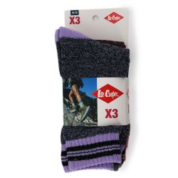 Chaussette sadiya femme chinee x3 36-38/39-41 Femme LEE COOPER