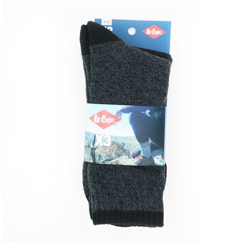 Chaussettes chaleur thermique vladislas 3 39-42/43-46 Homme LEE COOPER