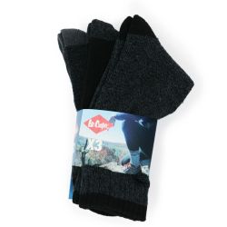 Chaussettes chaleur thermique vladislas 3 39-42/43-46 Homme LEE COOPER
