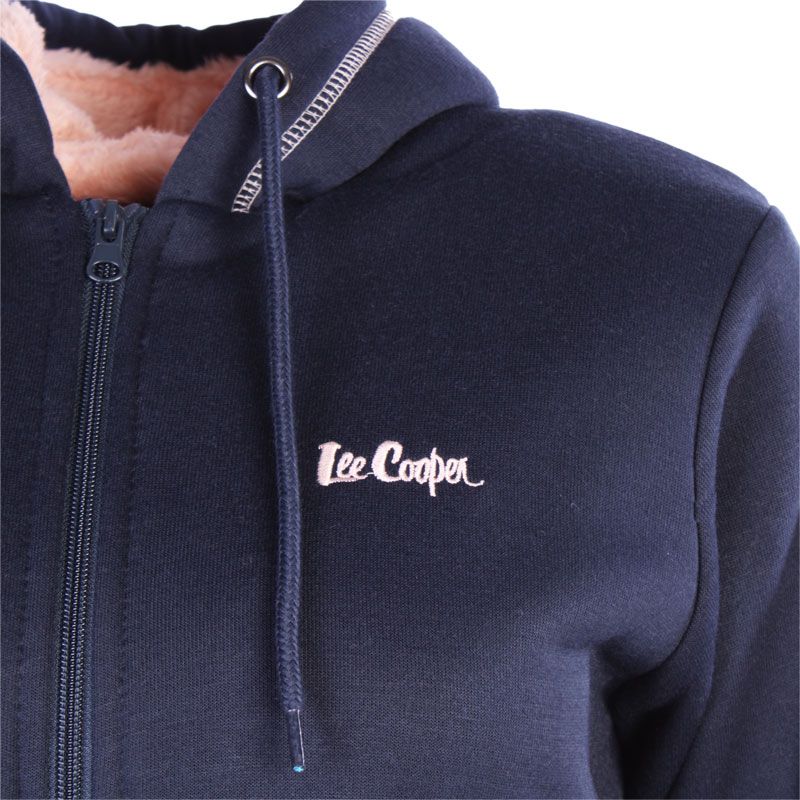Oceane sweat full zip fourre femme Femme LEE COOPER Oceane sweat full zip fourre femme Femme LEE COOPER
