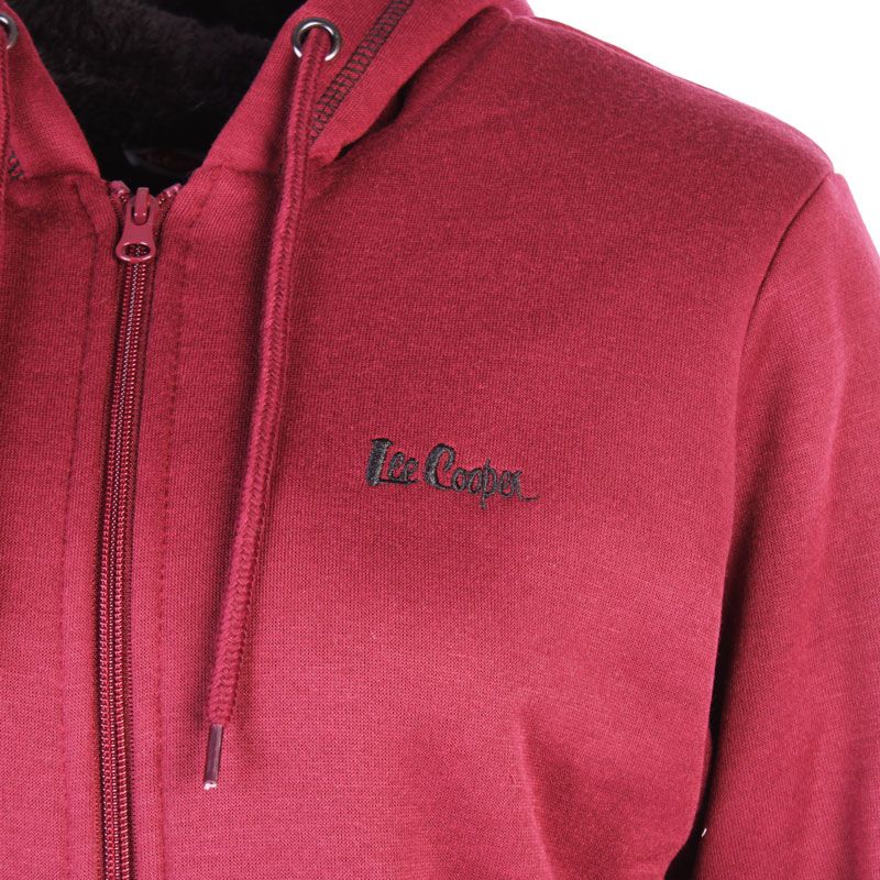 Oceane sweat full zip fourre femme Femme LEE COOPER Oceane sweat full zip fourre femme Femme LEE COOPER