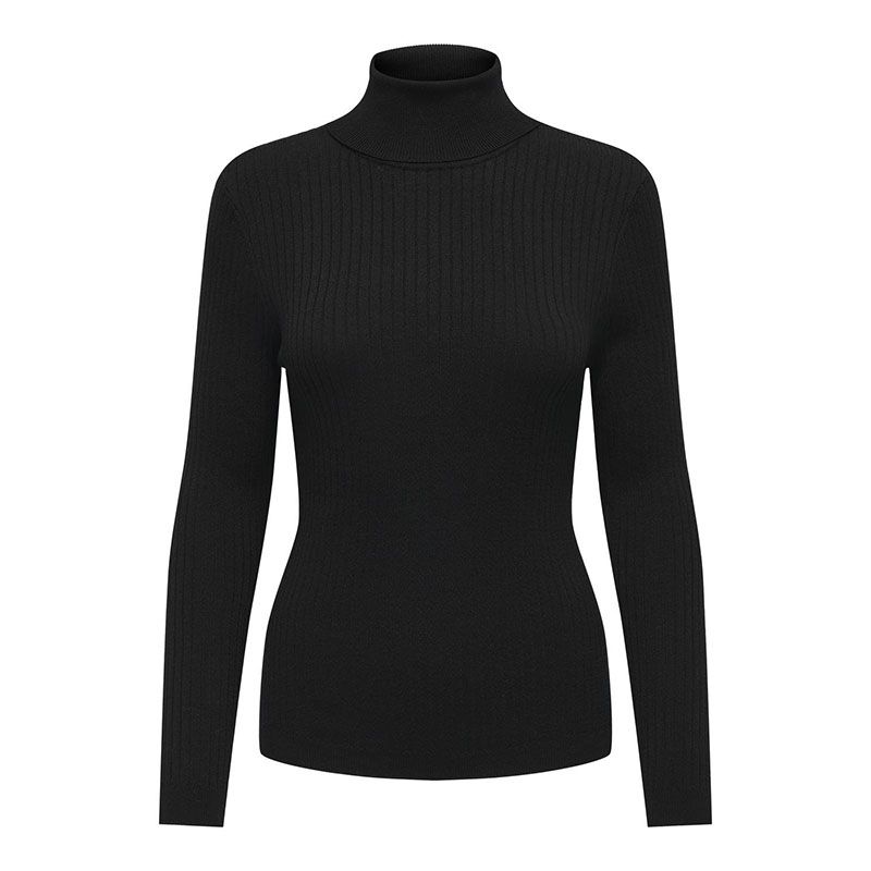 Pull black onlperolle ls rollneck 15327512 Femme ONLY