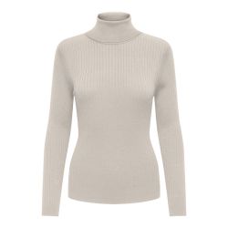 Pull black onlperolle ls rollneck 15327512 Femme ONLY