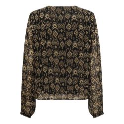 Chemisier onlsaima l/s v-neck tap shoes aop /desert rider 15326193 Femme ONLY