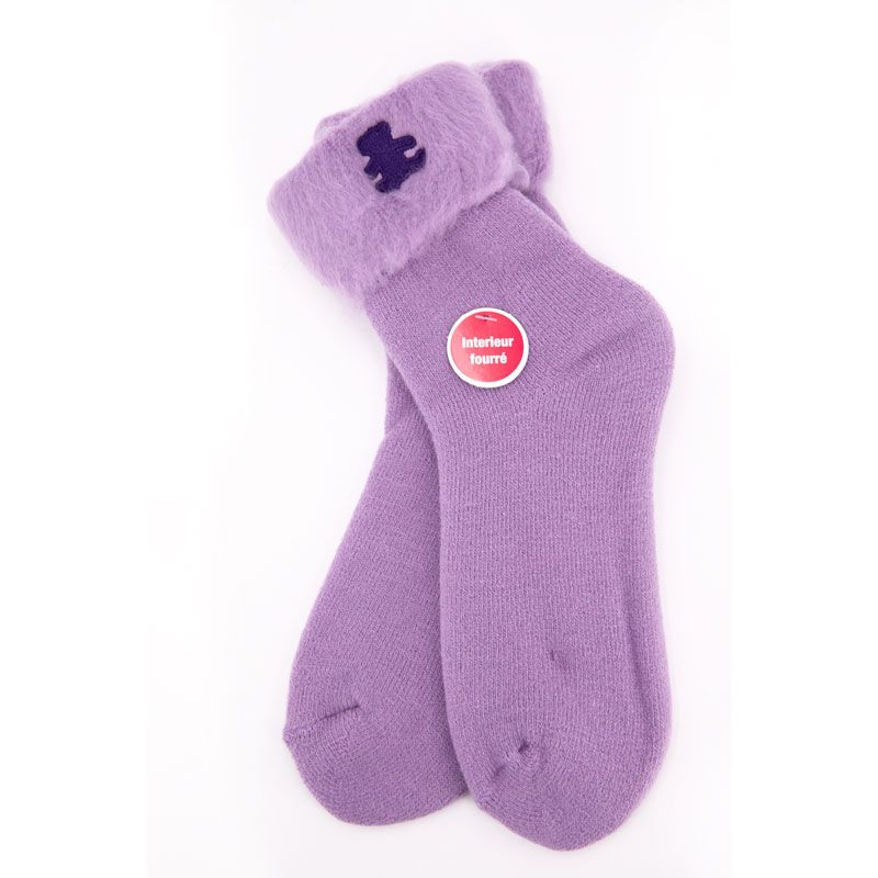 Cosy socks a revers letty 36/38 - 39/41 Femme LULU CASTAGNETTE