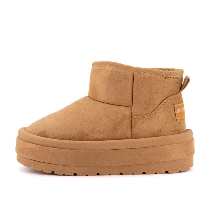 Bottine courte fourree lindy tissu contour du 37 au 41 Femme BURTON OF LONDON