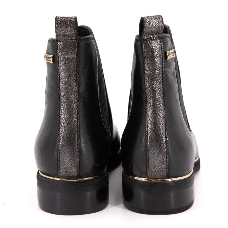 Bottines c044738 micky noir lisere or 36-41 Femme LES TROPEZIENNES PAR M.BELARBI Bottines c044738 micky noir lisere or 36-41 Femme LES TROPEZIENNES PAR M.BELARBI