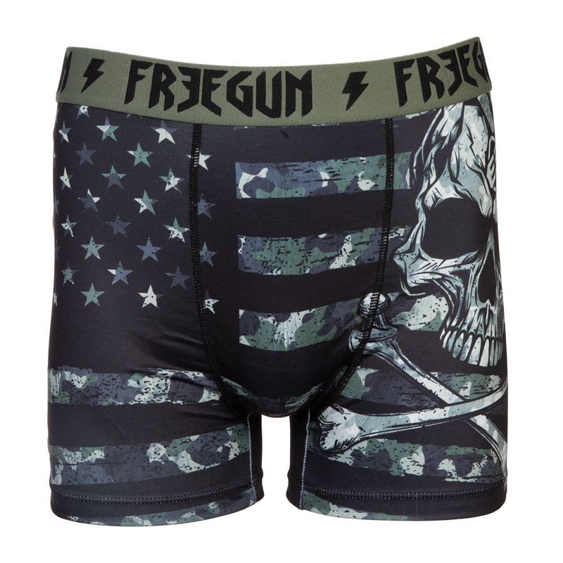 Boxer microfibre camo metal fgpa66/1/bm Homme FREEGUN