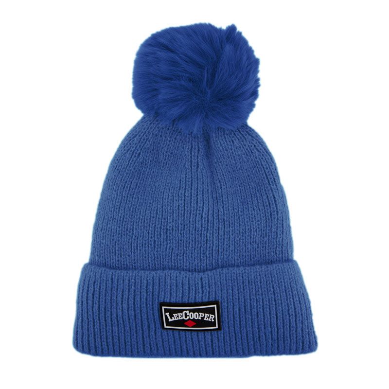 Bonnet double avec pompom malek Femme LEE COOPER