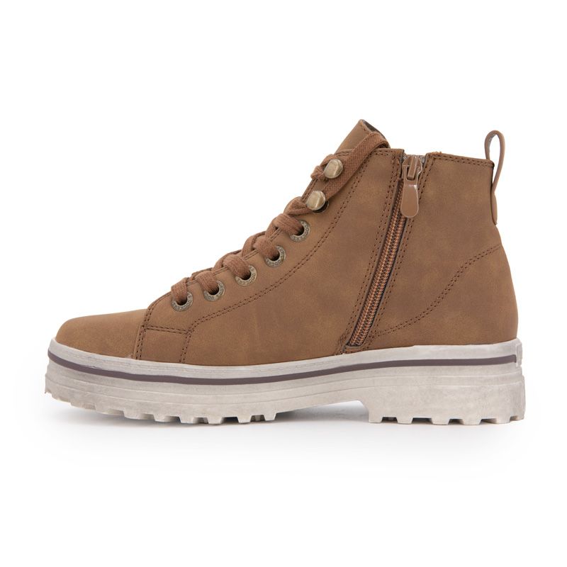Basket montante marron 49vr302-630380 t37 au 41 Femme DOCKERS Basket montante marron 49vr302-630380 t37 au 41 Femme DOCKERS