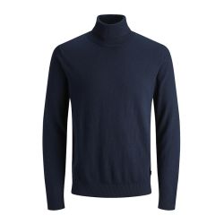 Pull fin col roulé coton mélangé Homme JACK & JONES Pull fin col roulé coton mélangé Homme JACK & JONES