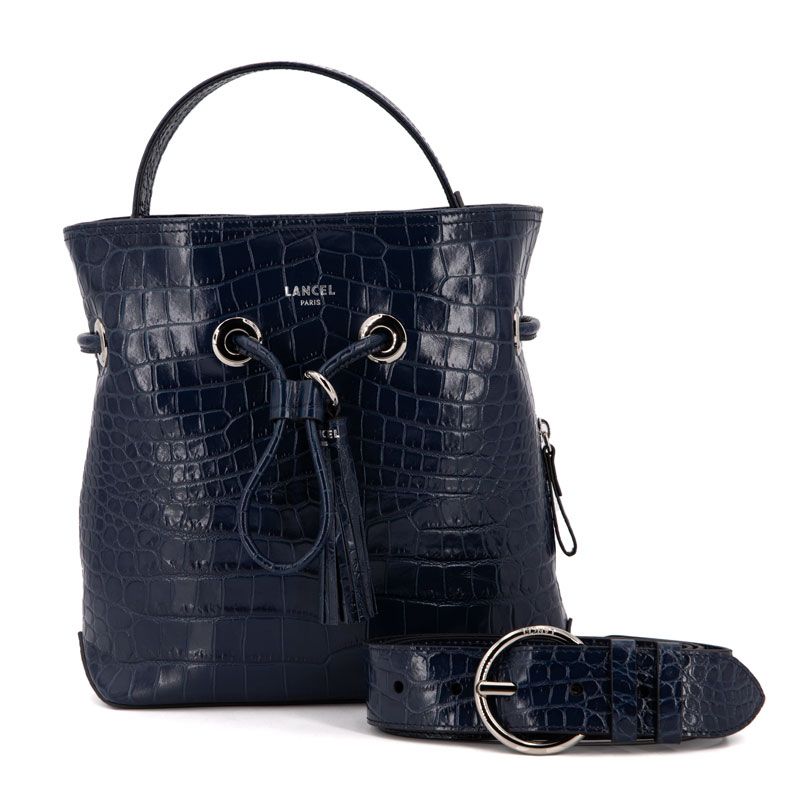 Sac seau cuir s 25x26x10cm Femme LANCEL