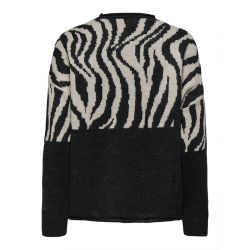 Pull ml pirate black onljade zebra ls o-neck 15324454 Femme ONLY Pull ml pirate black onljade zebra ls o-neck 15324454 Femme ONLY