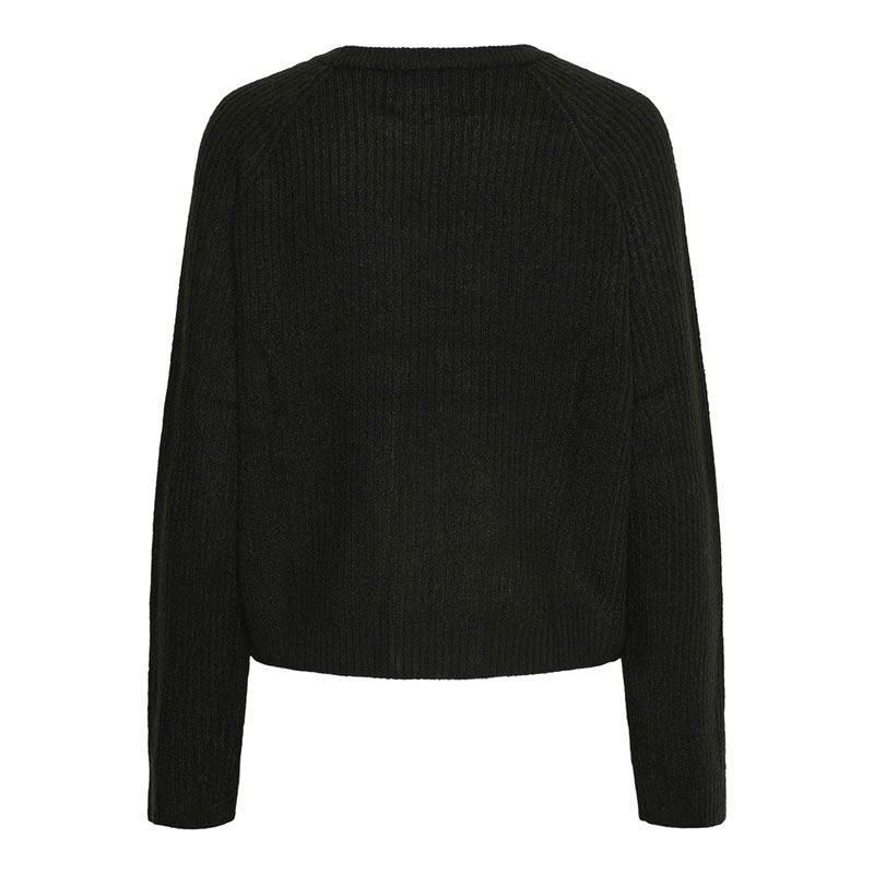 Pcolla ls o-neck knit mm blackxs au xl Homme PIECES