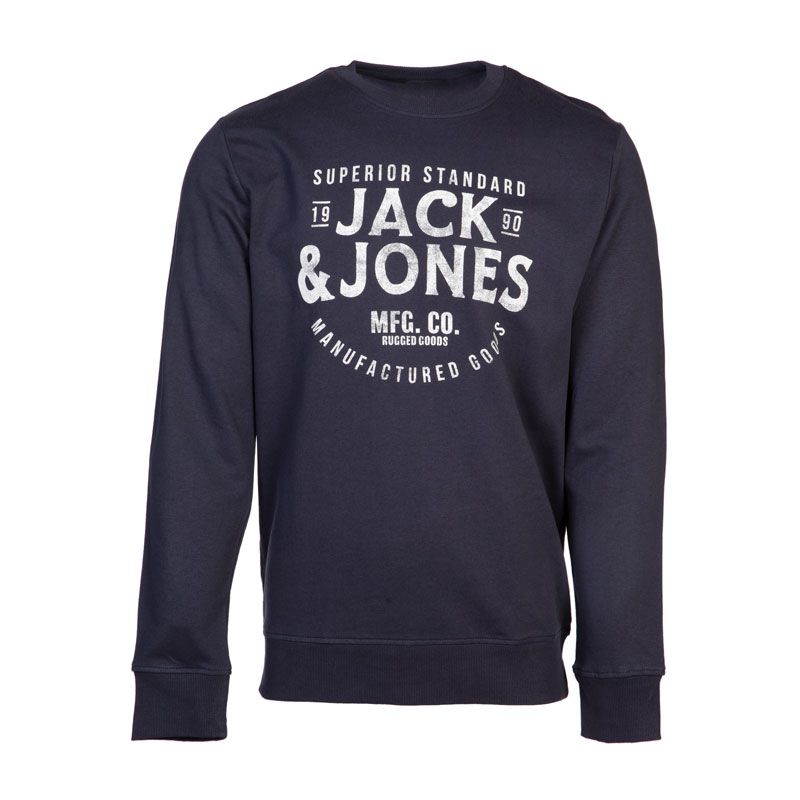 Sweat col rond jjjeans 12257108 Homme JACK & JONES