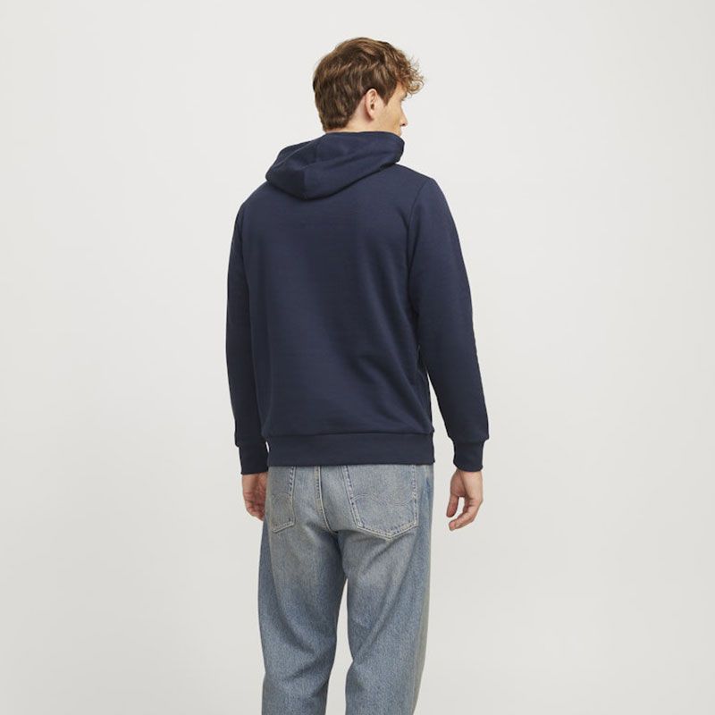 Sweat a capuche navy blazer jjrio 12256834 Homme JACK & JONES Sweat a capuche navy blazer jjrio 12256834 Homme JACK & JONES
