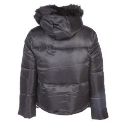 Doudoune bonny/nr courte capuche fourrure Femme VON DUTCH Doudoune bonny/nr courte capuche fourrure Femme VON DUTCH