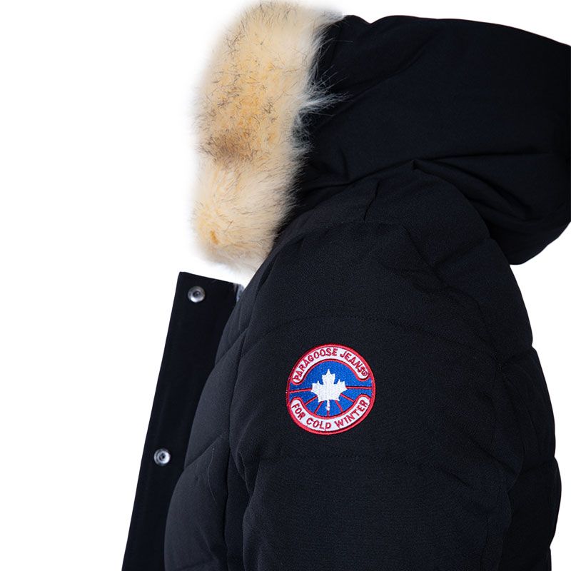 Parka ginette noire Femme PARAGOOSE