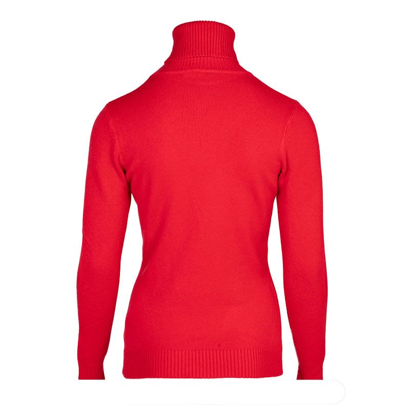 Pull col roulé laine et cachemire Femme BELLE FEMME