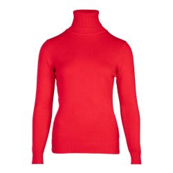 Pull col roulé laine et cachemire Femme BELLE FEMME