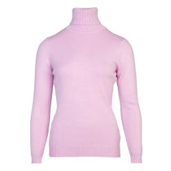 Pull col roulé laine et cachemire Femme BELLE FEMME
