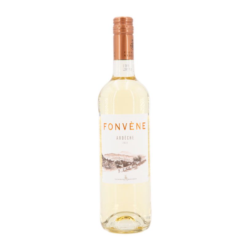 Igp ardeche blanc 2022 crd 75cl fonvene ardeche bvs Mixte FONVENE