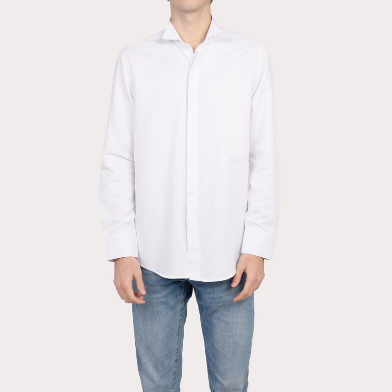 Chemise blanc cerem david Homme JEAN-LOUIS SCHERRER