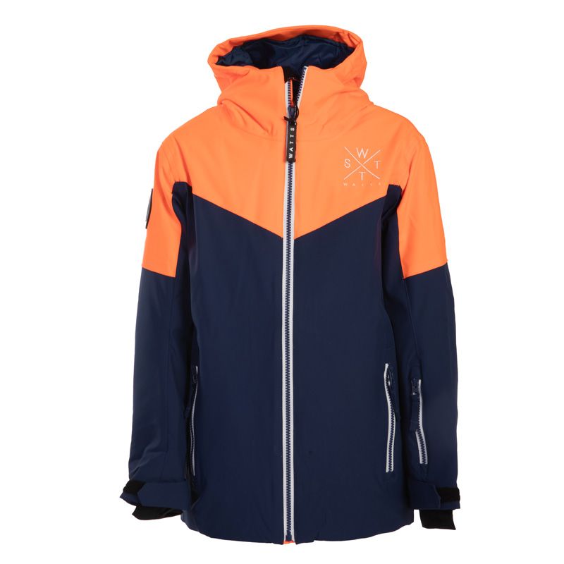 Veste de ski carbon navy 2storm Enfant WATTS