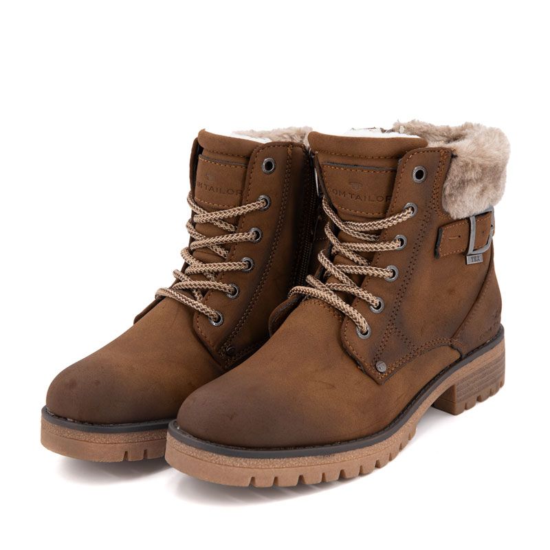 Bottine whisky fourree 4290100014 t36-41 Femme TOM TAILOR