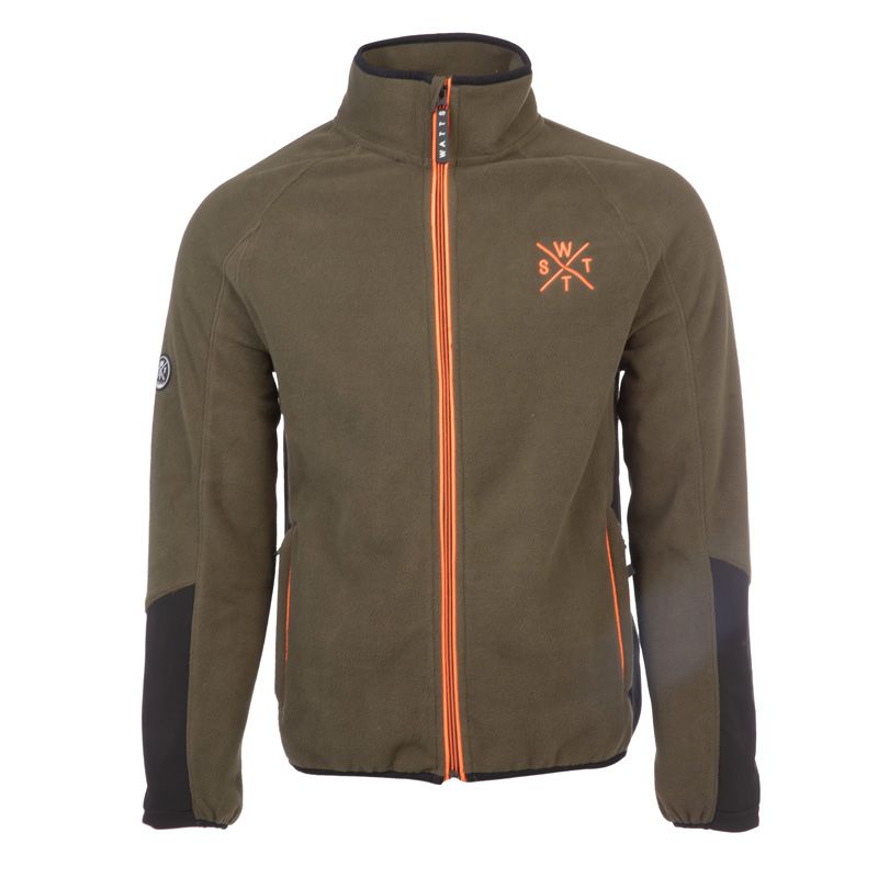 Veste micro polaire fluo orange 1cloud Mixte WATTS