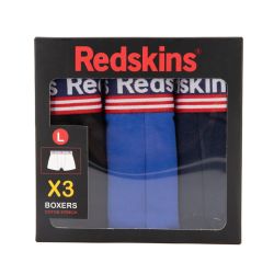Boxer pack de 3 luciano Homme REDSKINS Boxer pack de 3 luciano Homme REDSKINS