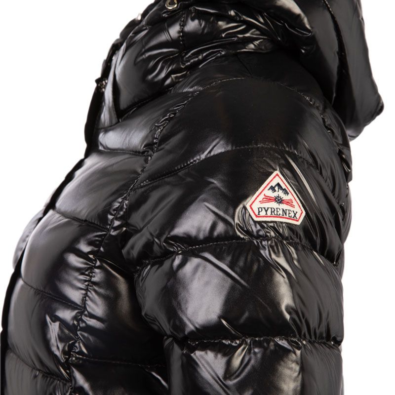 Doudoune capuche shiny milk spoutnic 2 Femme PYRENEX